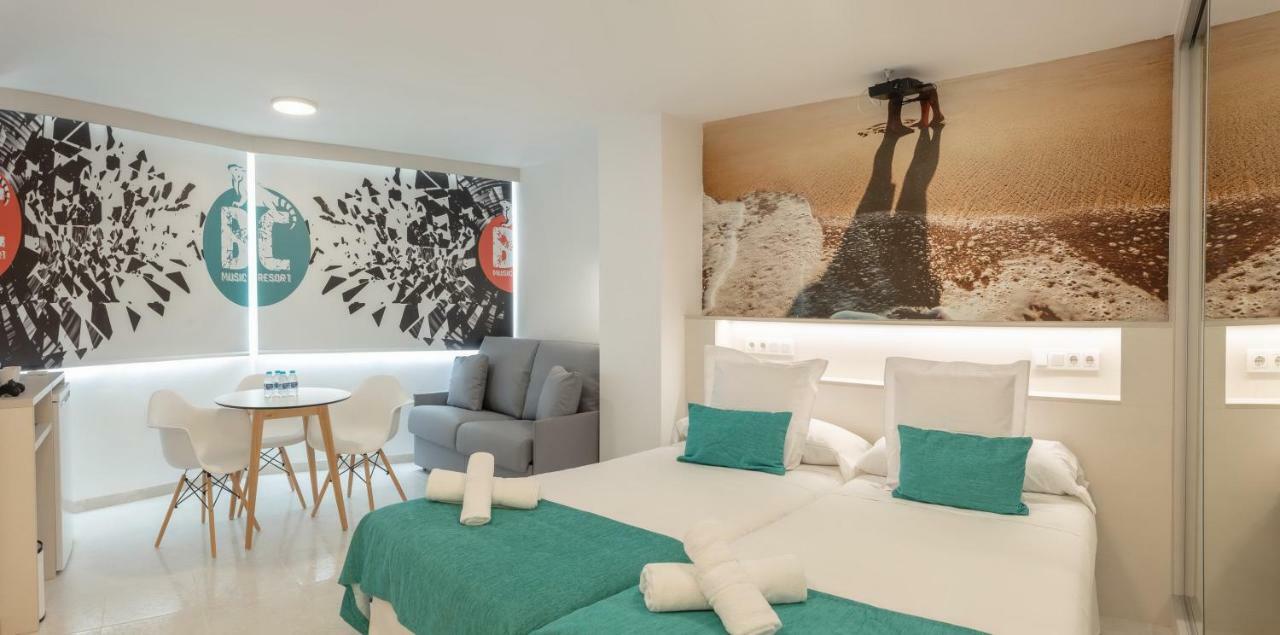 Bc Music Resort (Adults Only) Benidorm Eksteriør bilde
